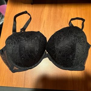 Victoria’s Secret Black Lace Bra - Size 38D